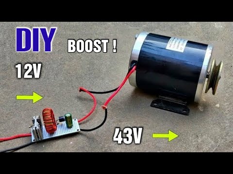, title : '12V 1000W | DC Voltage Step Up Converter ( 12v to 43v ) for DC Motor DIY'