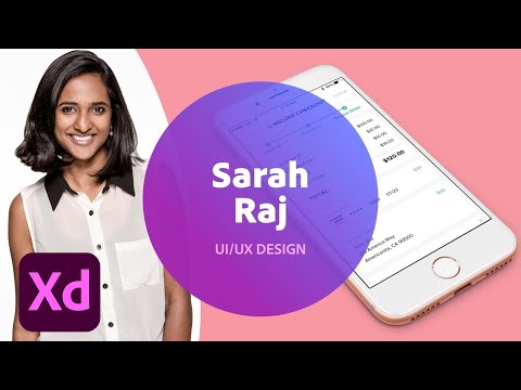 Live UI/UX Design with Sarah Raj - 1 of 3 | Adobe Creative Cloud