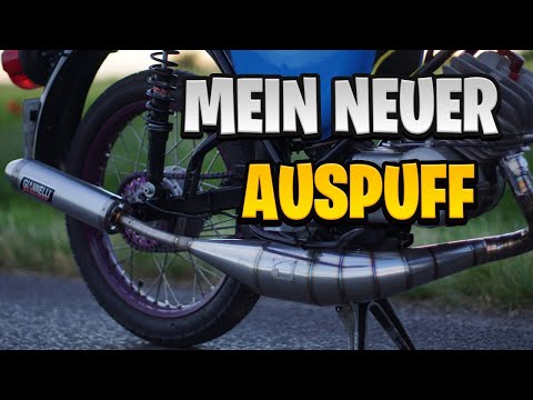 Verzweiflung an der Aprilia 😭 + Mein NEUER AUSPUFF 😍💯❤️