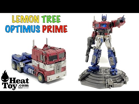Lemon Tree LT 01 Lemon Prime Transformers Bumblebee Optimus Prime Review