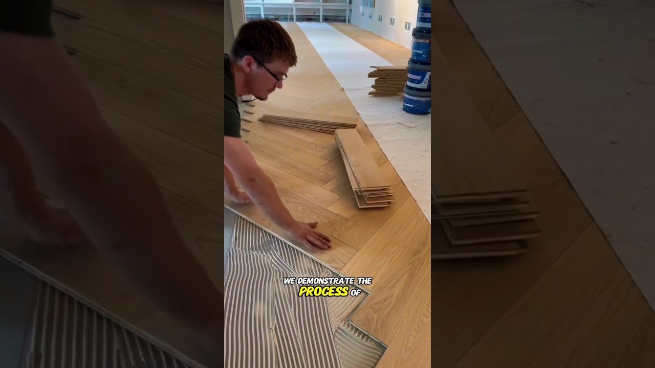 Educational Video: Professional Parquet Floor Installation Tutorial