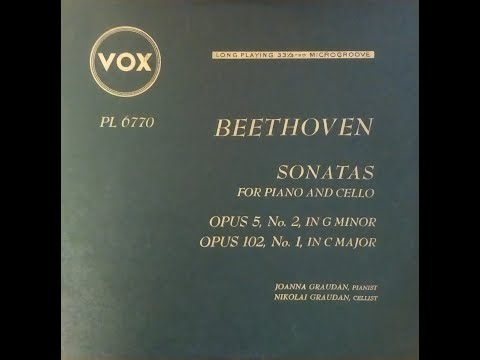Joanna & Nikolai Graudan, Beethoven, Sonata for Piano and Cello No 2 in G minor, Op.5-2