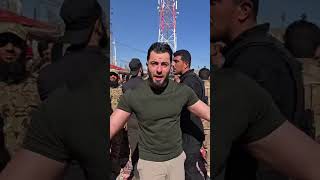 جميل الحسن من دوما وصول الاخ  ابو همام بويضاني برفقة ابو محمد وقالها لن ادخل د