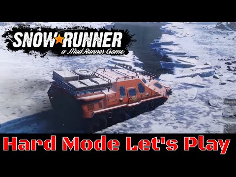 Snowrunner Hard Mode Let's Play | Amur Killed Us | Episode 42