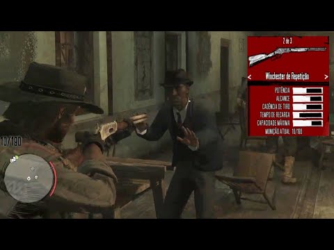 RED DEAD REDEMPTION (PS4) MASSACRE EM CASA MADRUGADA COM A WINCHESTER REPEATER!