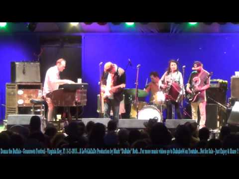 Donna the Buffalo - Grassroots Festival - Virginia Key, Fl  2- 21- 2015