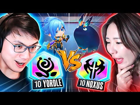 EPIC PRISMATIC CLASH! Can my 10 NOXUS beat BoxBox's 10 YORDLES?