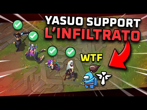 YASUO MA SONO SUPPORT E IL TEAM NON SI ASPETTA DI VENIR CARRIATO