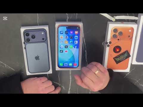 фото 100% реплика (копия) apple iphone 17 pro max + airpods 2 0