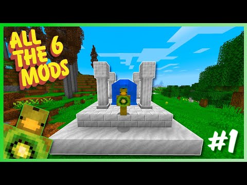 Minecraft but it has ALL THE MODS | All The Mods 6 Ep: 1