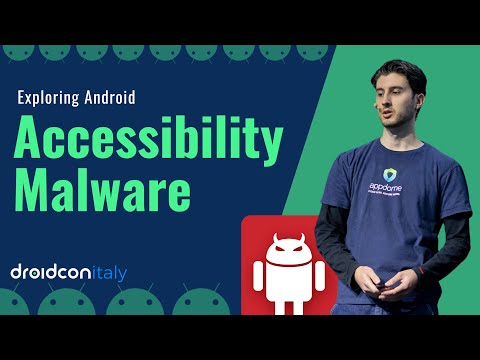 Exploring Android Accessibility Malware | Droidcon Italy 2024