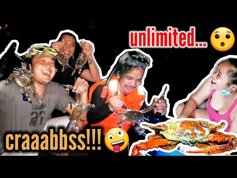 Crab Mukbang with the Gang | Fresh Catch n' Cook | Boodle Fight