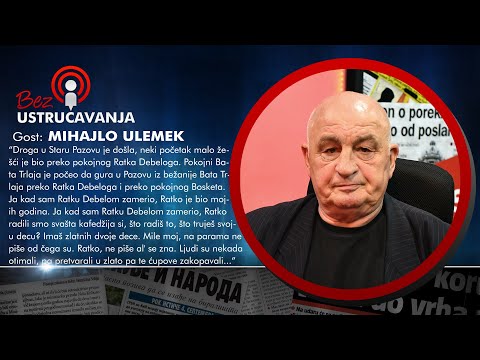 BEZ USTRUČAVANJA - Mihajlo Ulemek: Mnogo mladih ljudi se obesilo zbog zelenaških dugova!