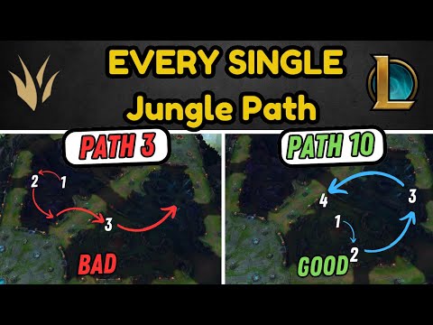 EVERY SINGLE Jungle Path Explained (With timestamps) - Play Like A Pro