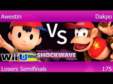 SW 175 - FX | Awestin (Ness) vs GGEA FX | Dakpo (Diddy) Losers Semifinals - Smash 4