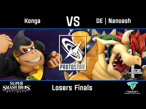 Konga (Donkey Kong) vs DE | Nanoash (Bowser) - Ultimate Losers Finals -  Protostar #51