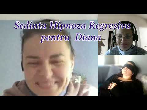 Sedinta   Hipnoza Regresiva  pentru  Diana  #hipnozaregresiva #energienegativa #auraenergetica