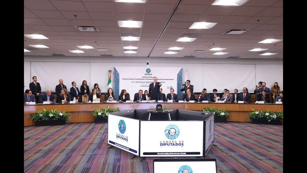 Comparecencia de Marcelo Ebrard ante Comisiones en Cámara de Diputados
