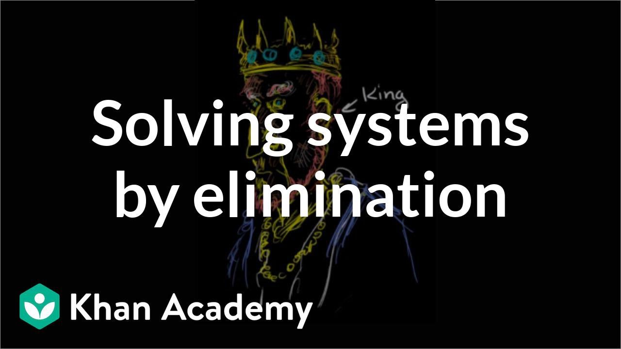 King's cupcakes: Solving systems by elimination | Algebra II | Khan Academy