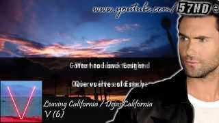 Maroon 5 - Leaving California HD Video Subtitulado Español English Lyrics