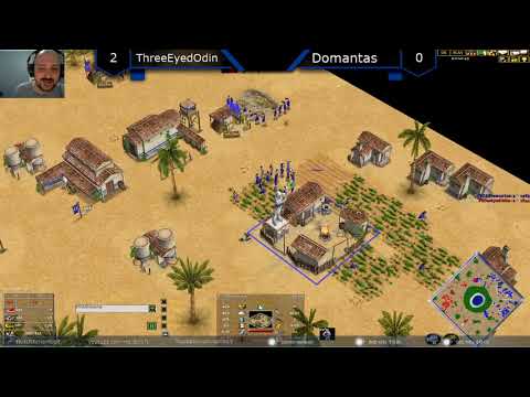 ThreeEyedOdin vs Domantas - Age of Mythology: The Titans (Game 3)
