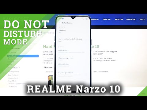 How to Enable DND Mode in REALME Narzo 10 – Audio Profiles