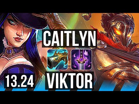 CAITLYN vs VIKTOR (MID) | 5/0/3 | NA Master | 13.24