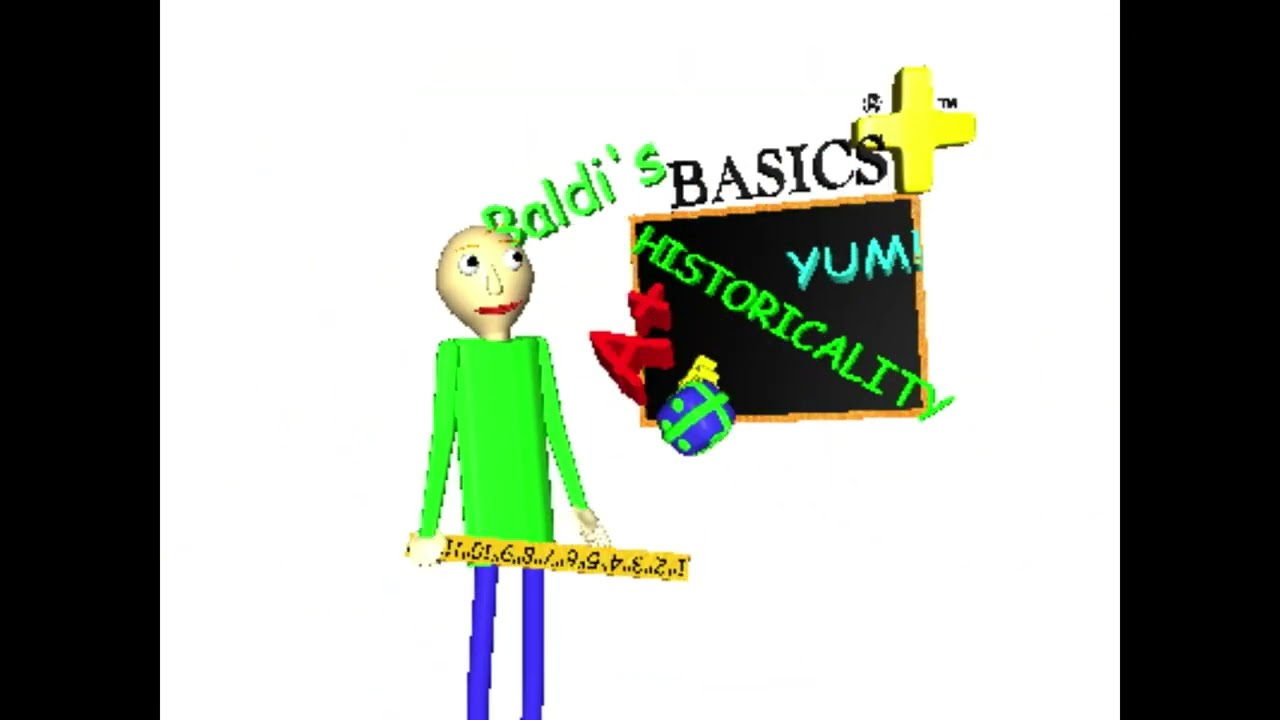 Baldi's Title Animation With Extra Keyframes (Remastered)