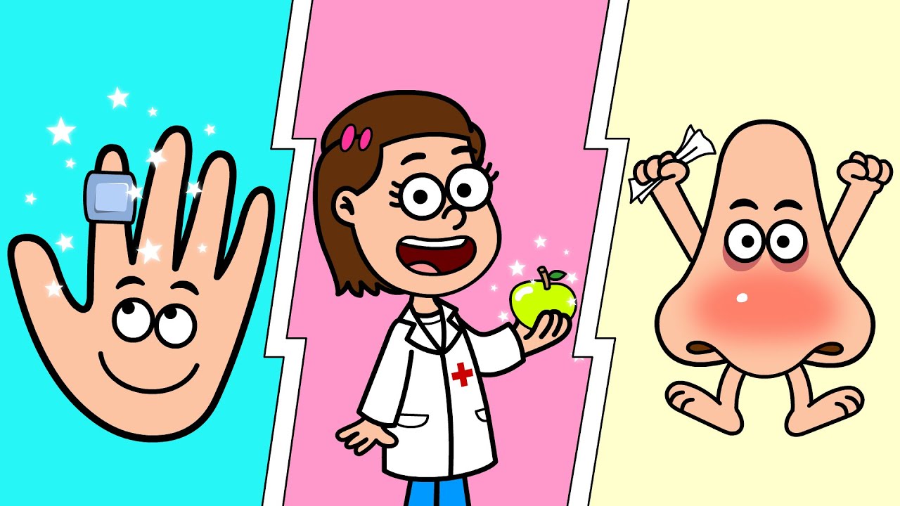 Boo Boo Song | Healthy Meal | Sick Song | Healthy Habits | Toddlers | Nursery Rhymes | Germs | Kids