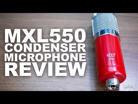 MXL 550/551R Red Vocal & Instrument Studio Microphone Pair image 6