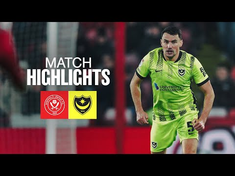 Highlights 🟡 | Sheffield United v Pompey