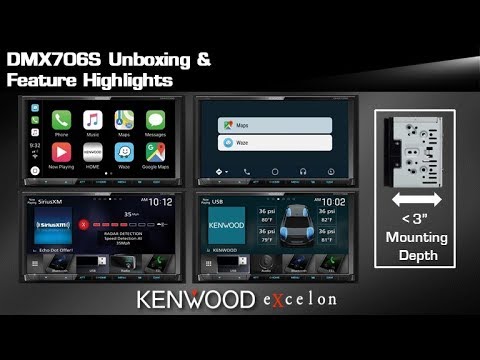 Kenwood eXcelon DMX709S-video