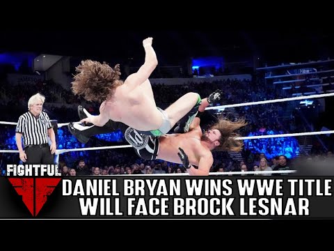 Fightful Reacts: Daniel Bryan Beats AJ Styles For WWE Title On Smackdown Live, Will Face Brock Lesnar