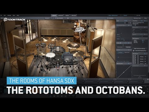 The Rototoms and Octobans – The Rooms of Hansa SDX