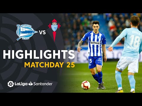 Highlights Deportivo Alavés vs RC Celta (0-0)