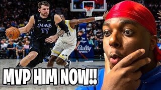 LUKA DONCIC MAKES BASKETBALL LOOK TOO EASY!!- Dallas Mavericks vs Utah Jazz Highlights Reaction