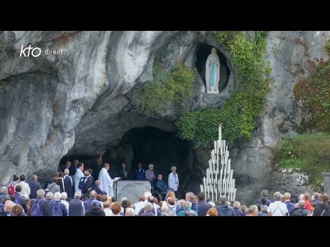 Chapelet du 16 septembre 2022 à Lourdes