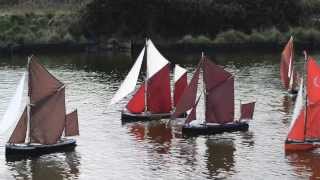 preview picture of video 'Thames sailing Barge race Jan2014 brightmbc'