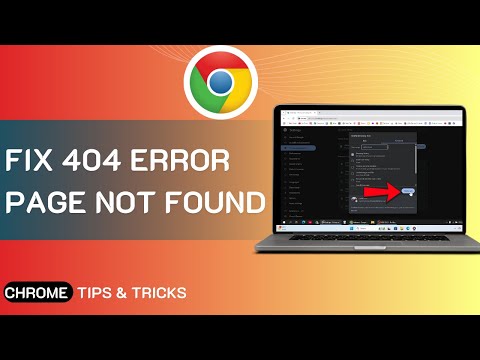 404 Error Page Not Found |  (4 Fix) Google Chrome