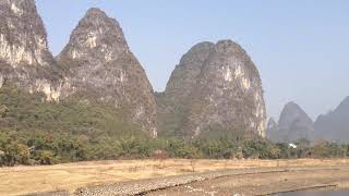 Video : China : Li River 漓江 scenes : YangShuo to GuiLin