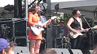 Waxahatchee - Bonfire - Pitchfork 2015 Chicago