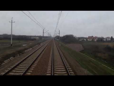 Dębica - Grabiny z kabiny maszynisty