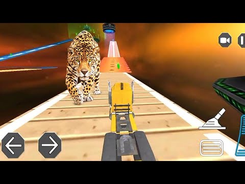 Mega ramp heavy truck driver | Oil tanker truck driving games #gaming #08