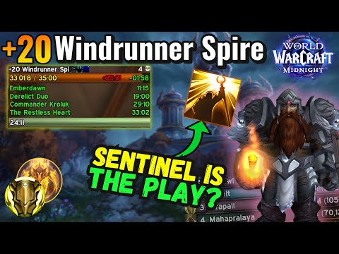 Protection Paladin Isn't F Tier After all? | Midnight +20 Windrunner Spire!