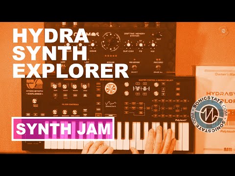 Friday FUN Synth Hydrasynth Explorer 1st Look Synth Jam
