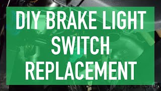 VW Mk4 Replace Brake Light Switch