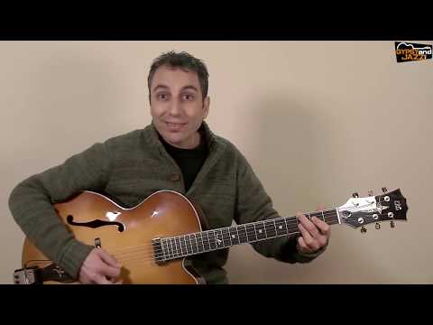 Swing 48 Minor Blues – Django-Style Arpeggio Improvisation Lesson