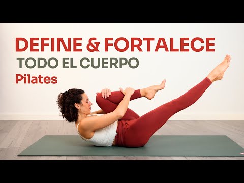 30 min de Pilates Mat Full Body - La clase perfecta para Definir & Fortalecer