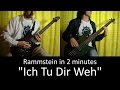 22) Rammstein - Ich Tu Dir Weh (Guitar & Bass ...