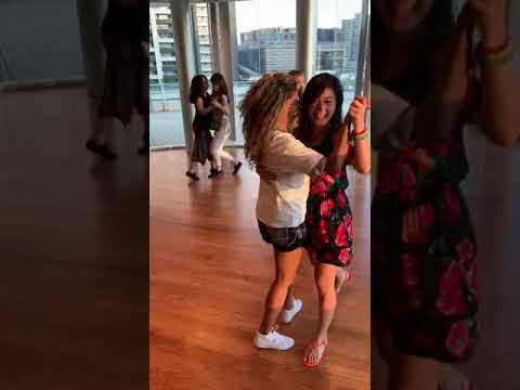 samba de gafieira with Sheila Aquino in Tokyo